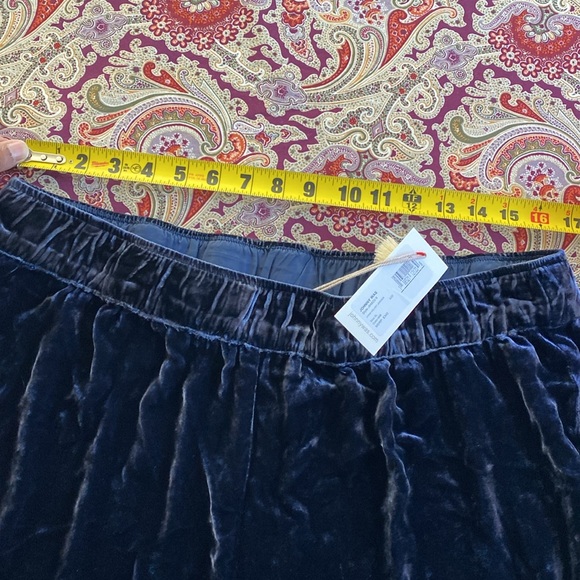 Velvet embroidered jogger - Picture 6 of 7